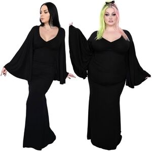 Foxblood Angelina Batwing Dress (S)